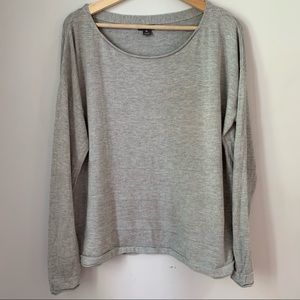 Eddie Bauer Knit LongSleeve Pullover Lambswool blend Womens Size Large